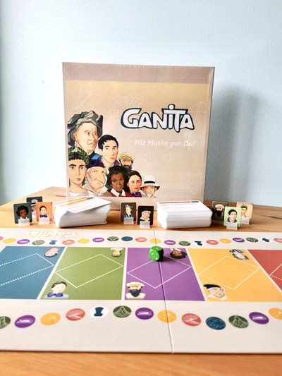GANITA – Spielbrett und Figuren